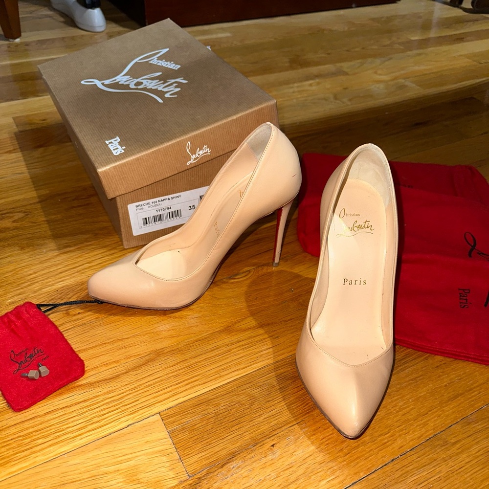 Louboutin Breche 100 Nappa Shiny
